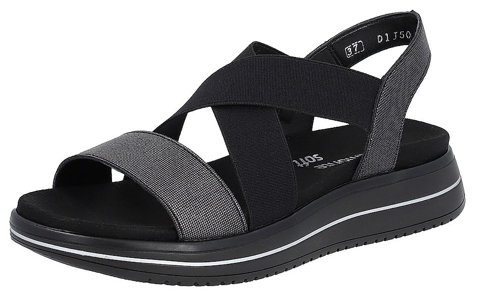 Remonte Riemchensandale, Sommerschuh, Sandalette, Keilabsatz, mit günstig online kaufen