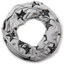 styleBREAKER Loop Loop mit Sterne Print günstig online kaufen
