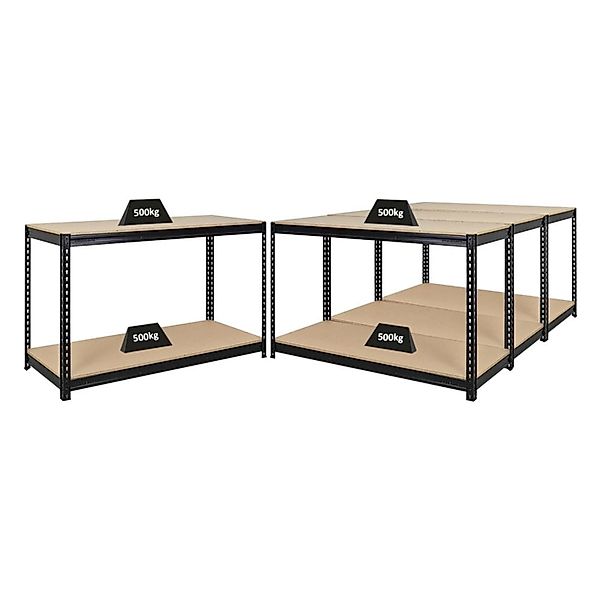 PROREGAL Mega Deal 4x Profi Werkbank STRONG BEAST HxBxT 90x150x60cm mit Fac günstig online kaufen