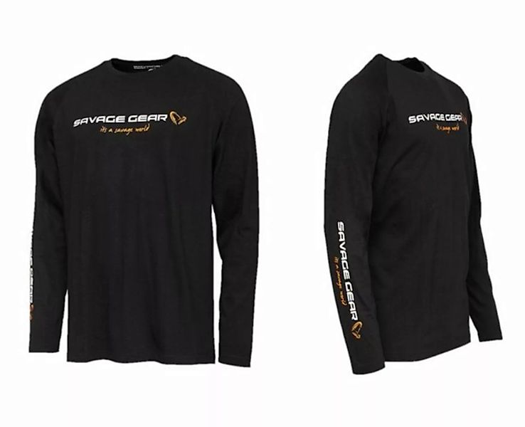 Savage Gear Longsleeve Signature Logo Long Sleeve T-Shirt langärmlig S-XXXL günstig online kaufen
