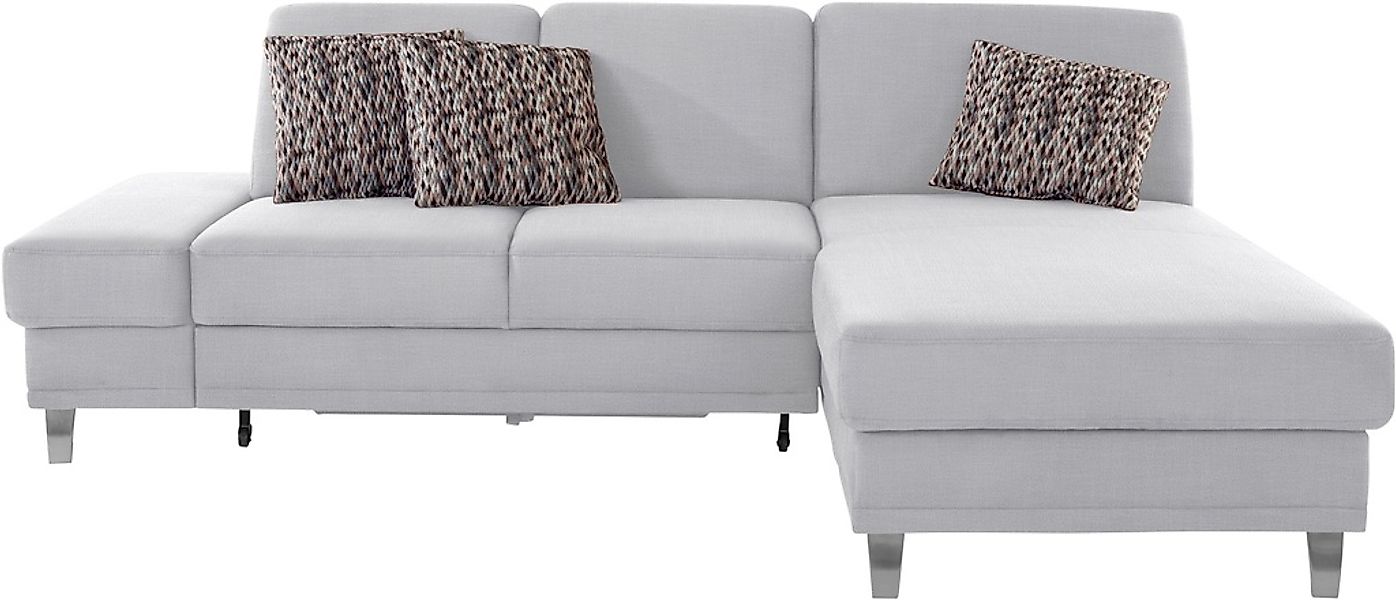 sit&more Ecksofa »Clio L-Form«, wahlweise mit Bettfunktion oder Vorziehsitz günstig online kaufen