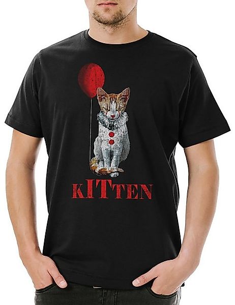 Urban Backwoods Print-Shirt It Kitten Herren T-Shirt Es It Fun Katze Katzen günstig online kaufen