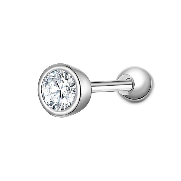 Glanzstücke München Single-Ohrstecker silber günstig online kaufen