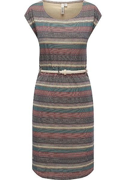 Ragwear Shirtkleid Lilithe YOUMODO Sommerkleid mit Alloverprint und Flechtg günstig online kaufen