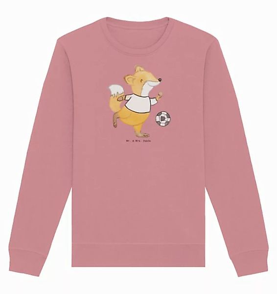 Mr. & Mrs. Panda Longpullover Größe XS Fuchs Fußball spielen - Canyon Pink günstig online kaufen