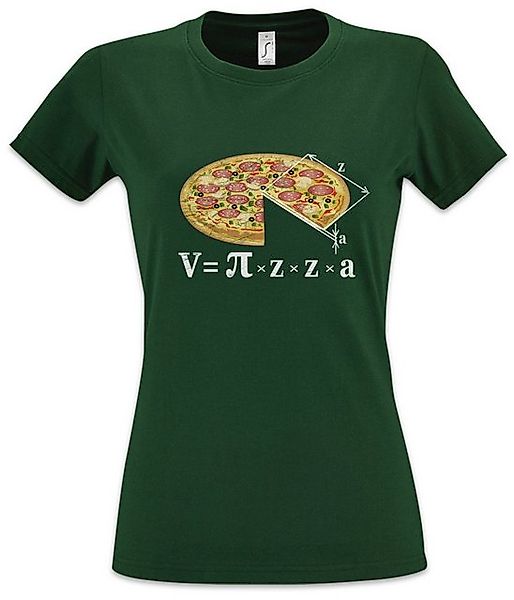 Urban Backwoods Print-Shirt V = Pizza I Damen T-Shirt Lehrer Fun Teacher Pr günstig online kaufen