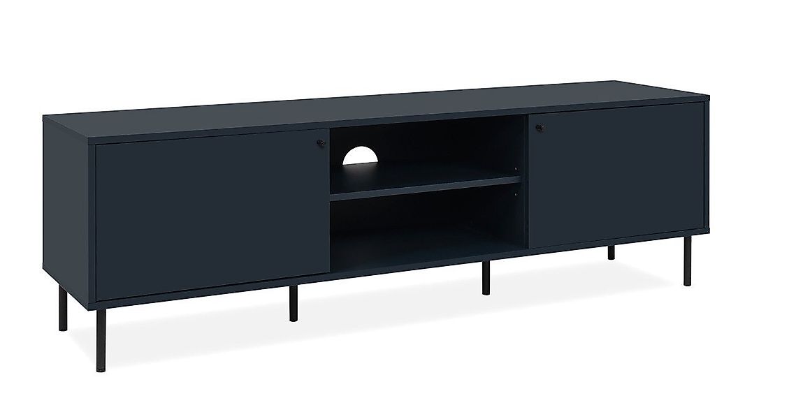 Finori Lowboard TV-Board Lowboard Caracas, Navy blau günstig online kaufen