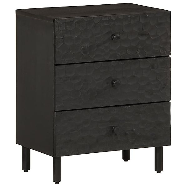 vidaXL Nachttisch Nachttisch Schwarz 50x33x60 cm günstig online kaufen