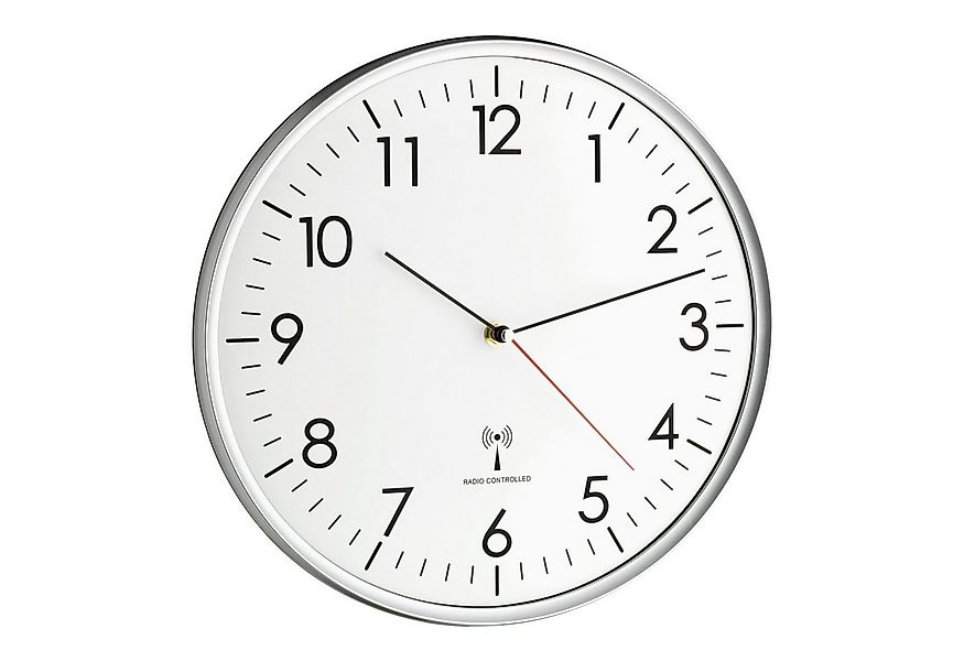 TFA Dostmann Funkwanduhr TFA 60.3514 Analoge Funk-Wanduhr Basel günstig online kaufen