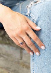 mantraroma Silberring BAGHIMI Ellipse aus 925 günstig online kaufen