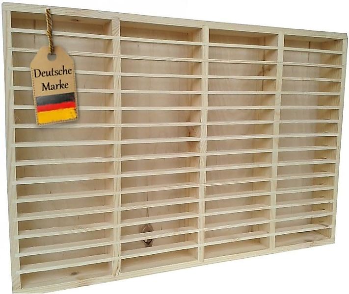 FabaCare CD-Regal MC Regal aus Holz für 60 Kassetten, Kassettenregal günstig online kaufen