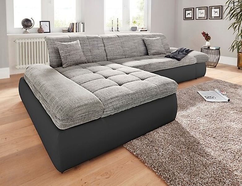 DOMO collection Ecksofa »Moric Luxus - B/T/H 300/172/80 cm, XXL-Format« günstig online kaufen