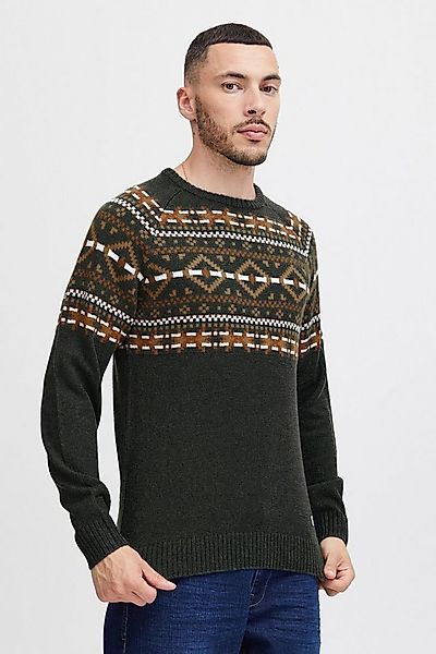 Blend Strickpullover BHNilas Weihnachtlicher Grobstrickpullover günstig online kaufen