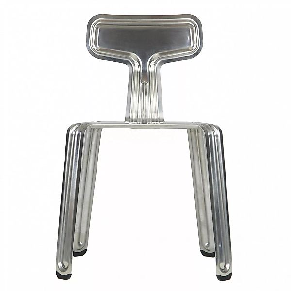 Moormann - Pressed Chair Stuhl - Aluminium unbehandelt/Sonderedition/BxHxT günstig online kaufen