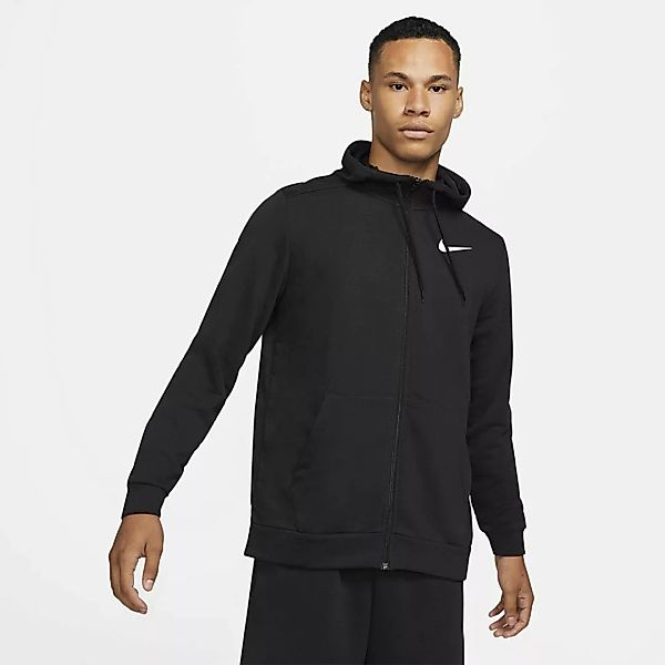 Nike Dri-fit Sweatshirt Mit Reißverschluss XL Black / White günstig online kaufen