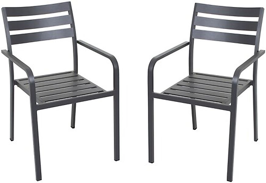 Garden Pleasure Stapelstuhl »TREVISO« (Set) 2 Stk.2er Set günstig online kaufen