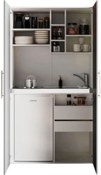 RESPEKTA Pantryküche Peter, Kochfeld von SCHOTT günstig online kaufen