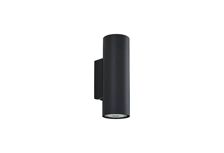 Lindby Wandleuchte Joffrey, Metall, Schwarz IP20, 2 x 10 W LED günstig online kaufen