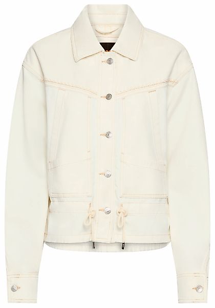 BOSS ORANGE Outdoorjacke "DENIM JACKET 4.0 Premium Damenmode", mit Rüsche & günstig online kaufen