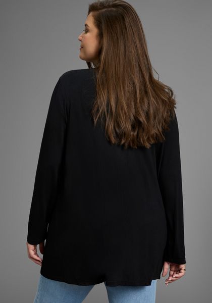 Laura Scott CURVE Strickjacke aus angenehmem günstig online kaufen