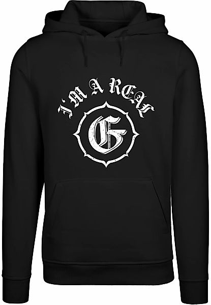 MisterTee Kapuzensweatshirt "MisterTee Real G Hoody" 1 Stk. tlg. günstig online kaufen
