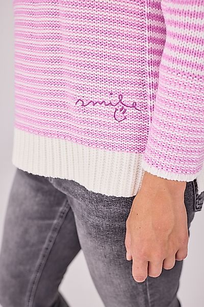 Lieblingsstück Rundhalspullover "HollynL", mit Streifen günstig online kaufen