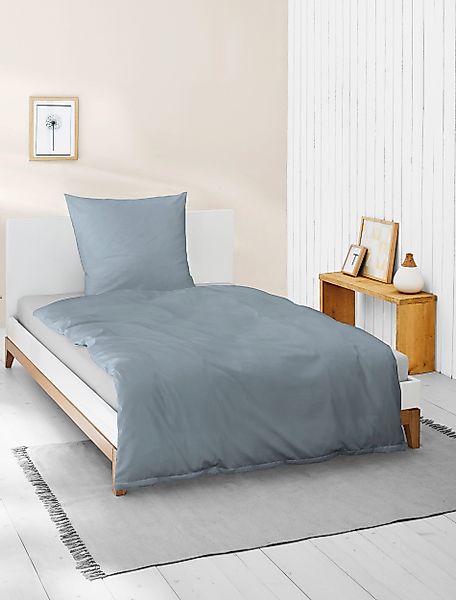 BIERBAUM Bettwäsche Elegant uni, Mako-Satin, 3 günstig online kaufen