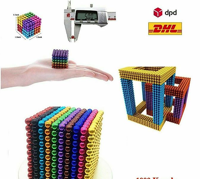 powertechnik-Germany Dekomagnet Magnetkugeln, Kugeln Anti Stress günstig online kaufen