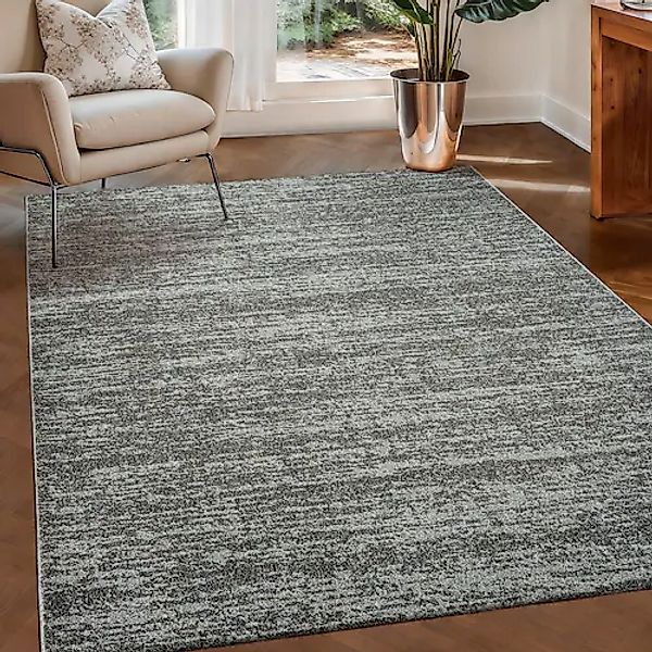 Sanat Teppich »Oslo«, rechteckig, 10 mm Höhe, meliert Kurzflor, Wohnzimmer, günstig online kaufen