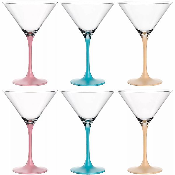 LEONARDO Cocktailglas »BRERA, 230 ml, farbig sortiert, Cocktailschale, 6er- günstig online kaufen