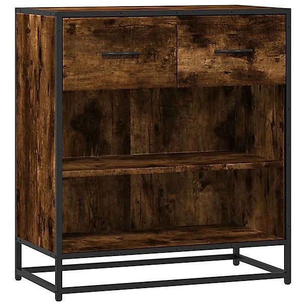 vidaXL Sideboard Räuchereiche 68x35x76 cm Holzwerkstoff 848986 günstig online kaufen