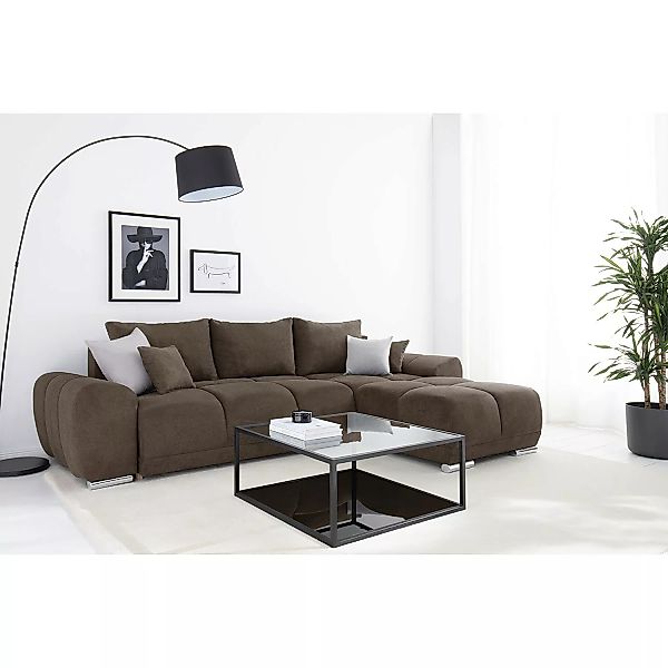ED EXCITING DESIGN Ecksofa, Anton Ecksofa 289x189 cm Couch Eckcouch Sofa An günstig online kaufen