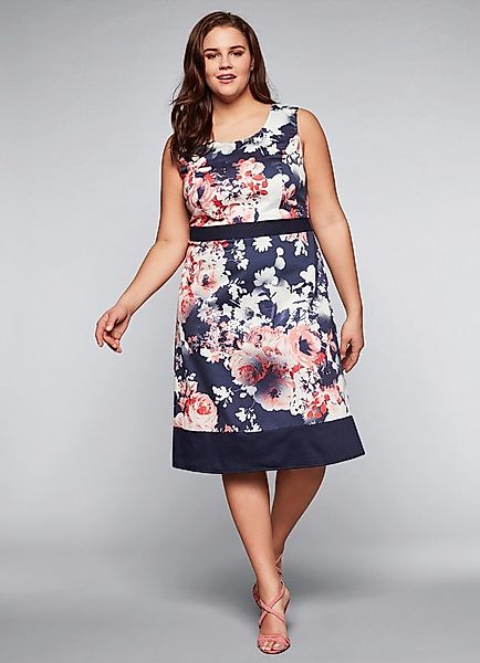 Sheego Etuikleid Cocktailkleid Ärmellos günstig online kaufen