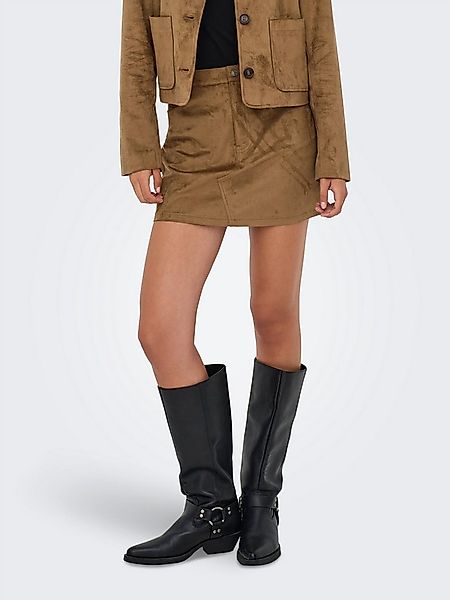 ONLY Lederimitatrock ONLTULIP LIFE FAUX SUEDE SKIRT OTW günstig online kaufen