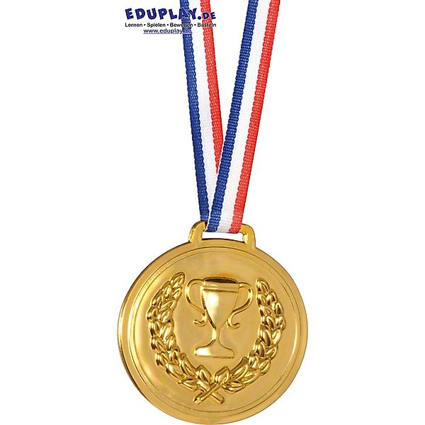 EDUPLAY Lernspielzeug Kunststoff-Medaille mit Sicherheitsverschluss zum günstig online kaufen