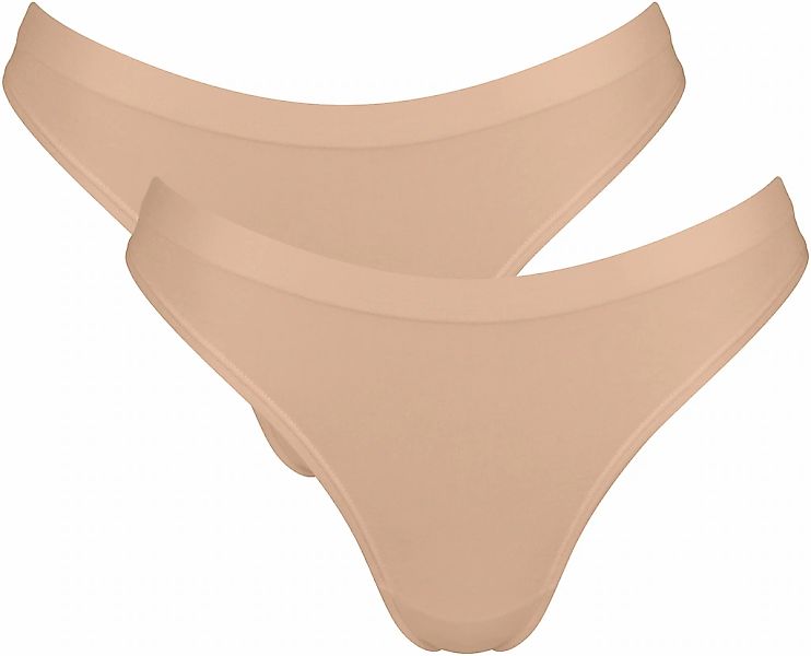 sloggi Tanga "GO Sense", (2er Pack), Modalmix, nahtlos, flacher Saum, elast günstig online kaufen