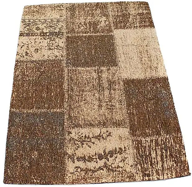 morgenland Teppich »Vintage Teppich handgetuftet mehrfarbig«, rechteckig günstig online kaufen