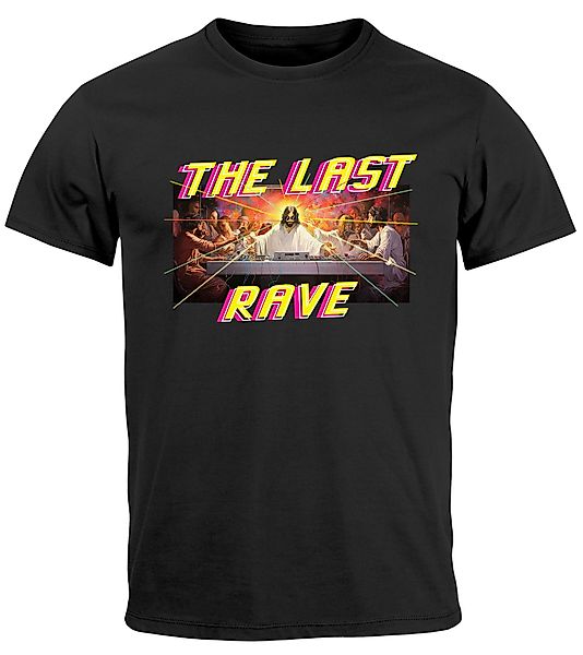 Neverless Print-Shirt Herren T-Shirt Techno The günstig online kaufen
