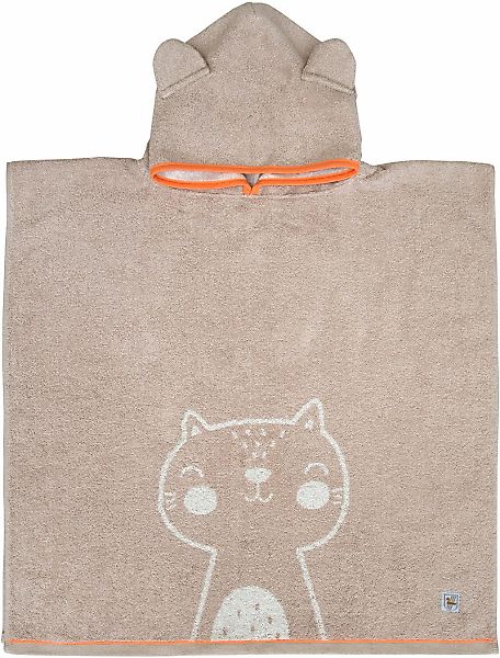 Dyckhoff Badeponcho "Katze", 1 Stk. günstig online kaufen