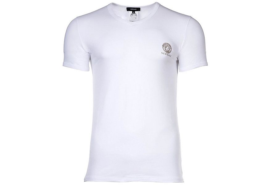 Versace T-Shirt Herren T-Shirt 1er Pack Baumwolle (Packung, 1er Pack) günstig online kaufen