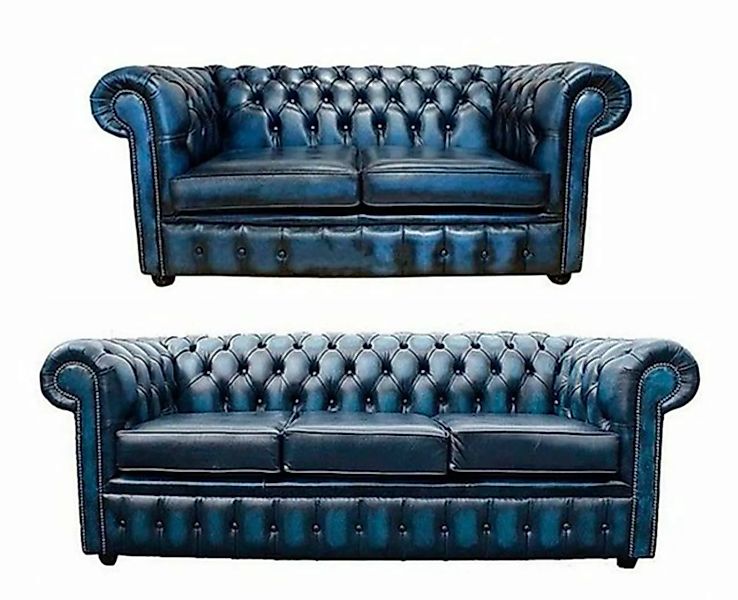 JVmoebel Chesterfield-Sofa, Chesterfield 3+2 Sitzer Garnitur Sofa Couch günstig online kaufen