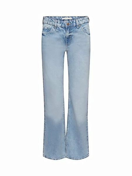 edc by Esprit 7/8-Hose Ausgestellte Retro-Jeans mit mittelhohem Bund günstig online kaufen