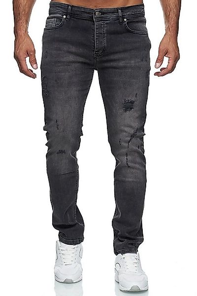 Reslad Destroyed-Jeans Reslad Jeans Herren Destroyed Slim Fit Herren-Hose J günstig online kaufen