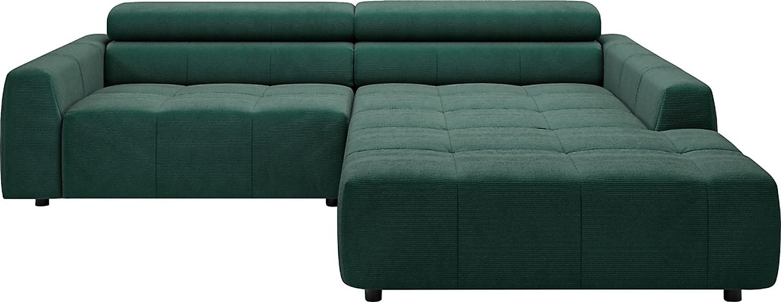 3C Candy Ecksofa »Denver auch mit Cord- und Easy care-Bezug, Kopfteilverste günstig online kaufen