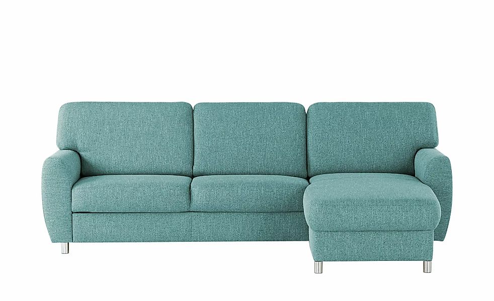 smart Ecksofa  Valencia ¦ türkis/petrol ¦ Maße (cm): B: 261 H: 90 T: 173.0 günstig online kaufen