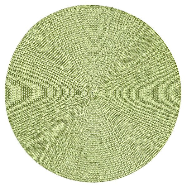 Haus und Deko Platzset Platzset rund ca. 35 cm Ø abwaschbar Bast Optik Tisc günstig online kaufen