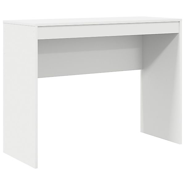 vidaXL Schreibtisch Schreibtisch Weiß Spanplatte Mittel günstig online kaufen