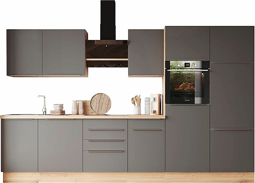 RESPEKTA Küchenzeile "Safado aus der Serie Marleen" Breite 340 cm, mit Soft günstig online kaufen