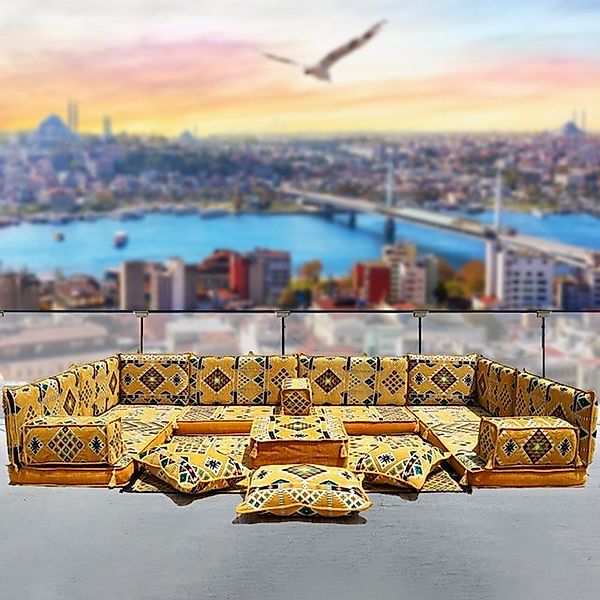 CaddeBuy Sofa Orientalische Sitzecke, Bodenkissen, Sitzecke, Arabische Majl günstig online kaufen