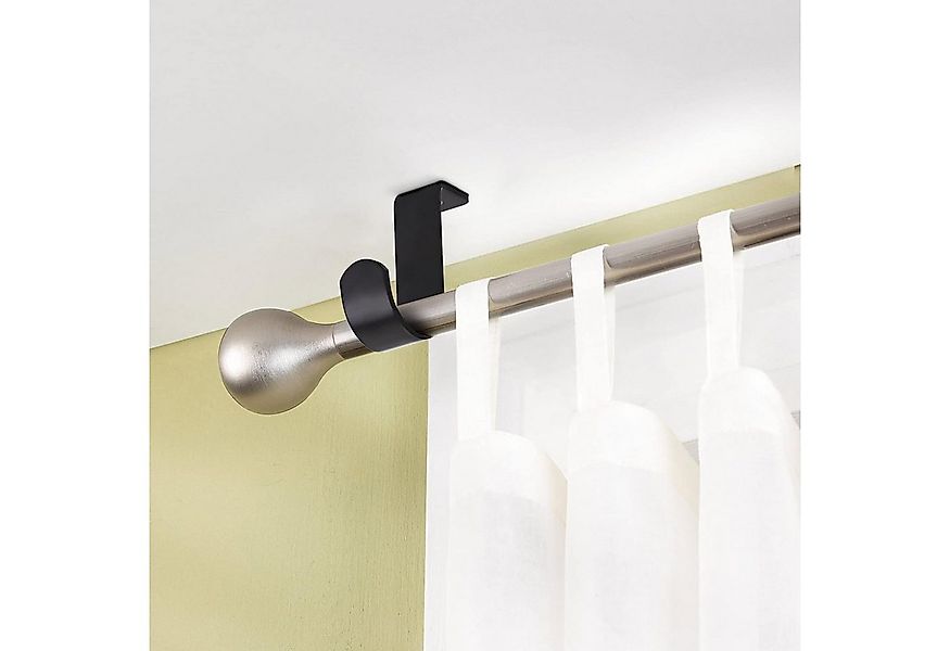 BlingBin Gardinenstangenhalter Deckenhalterung Vorhangstange Halter, Metall günstig online kaufen